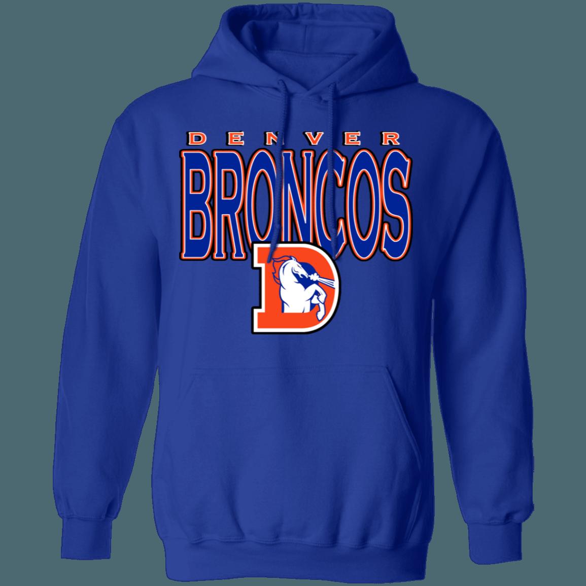 Denver Broncos 80's Vintage NFL Hoodie Sweatshirt Sport Shirt Great for Football Fans - Image 3