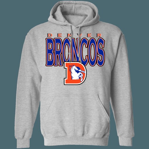 Denver Broncos 80's Vintage NFL Hoodie Sweatshirt Sport Shirt Great for Football Fans - Image 4