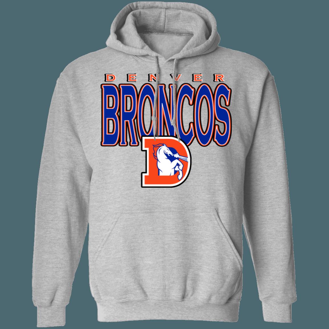 Denver Broncos 80's Vintage NFL Hoodie Sweatshirt Sport Shirt Great for Football Fans - Image 4