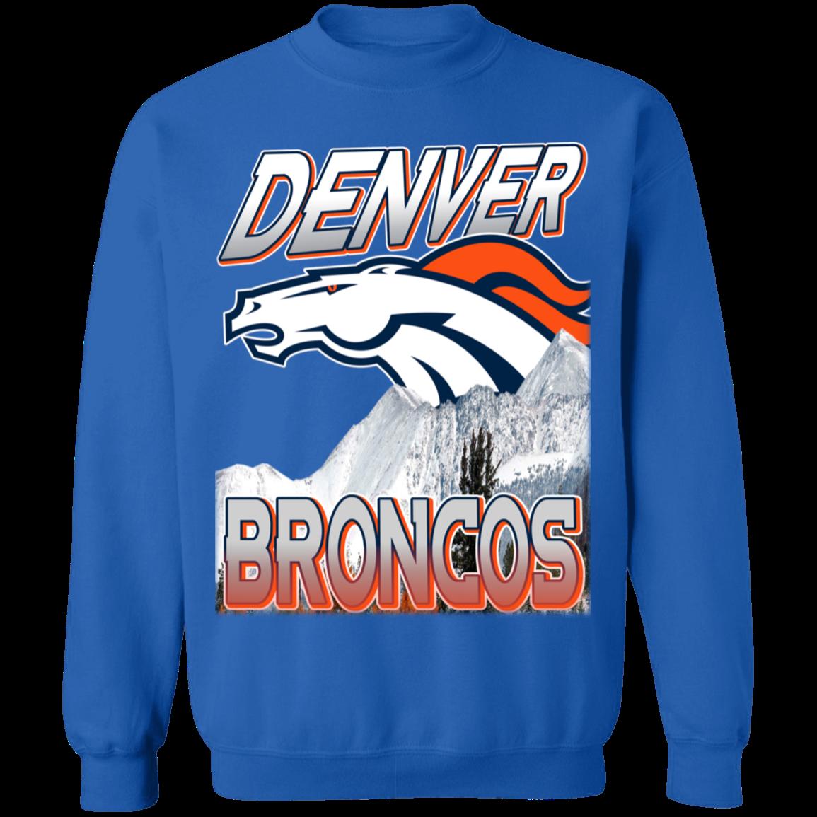 Denver Broncos 90's Retro NFL American Football Lover Sweatshirt Hoodie Ideal for NFL Enthusiasts - Image 3