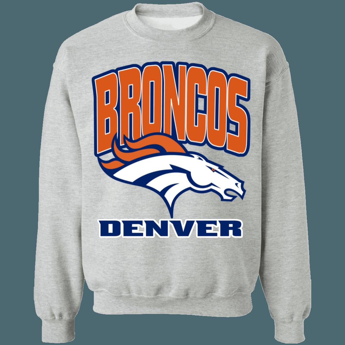 Denver Broncos Retro NFL American Football Lover Sweatshirt Hoodie Ideal for Football Fans