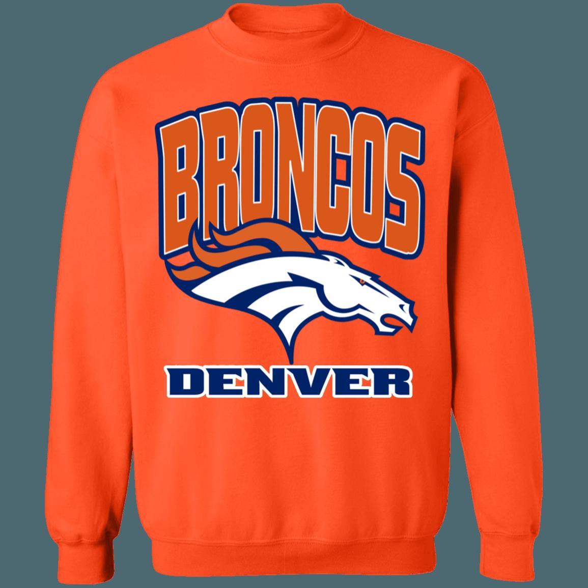 Denver Broncos Retro NFL American Football Lover Sweatshirt Hoodie Ideal for Football Fans - Image 2