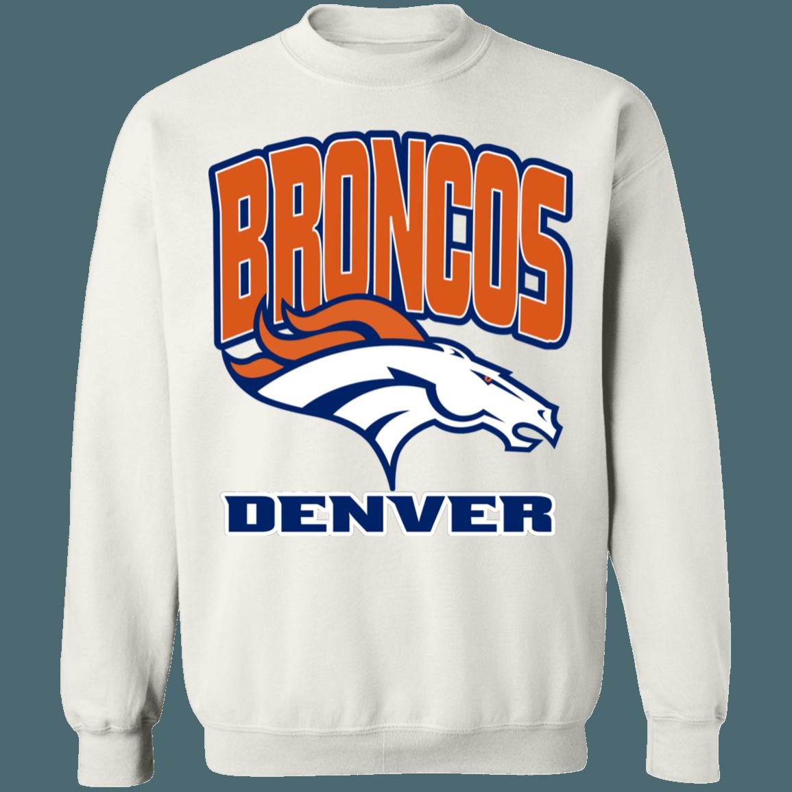 Denver Broncos Retro NFL American Football Lover Sweatshirt Hoodie Ideal for Football Fans - Image 4