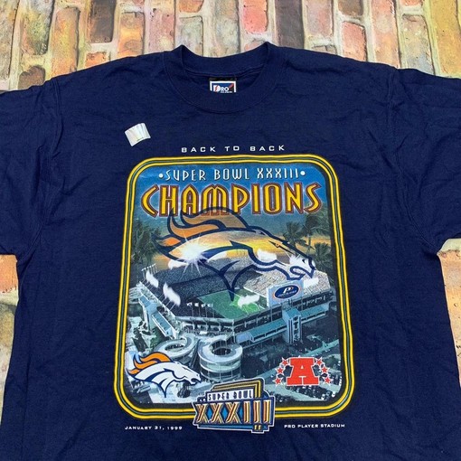 Denver Broncos Retro Sweatshirt T-shirt - Vintage Style NFL Football Teams Gift For Fans - Image 2