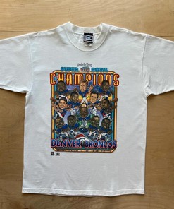 Denver Broncos Super Bowl Champions Vintage Style 90s NFL Sweatshirt T-shirt, NCAA Football Teams Gifts for Fans
