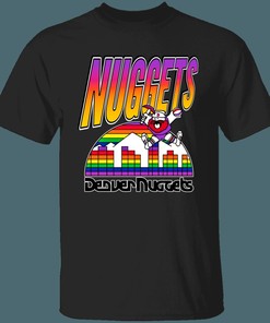 Denver Nuggets 1980's Retro NBA Fan T-Shirt Sweatshirt Hoodie