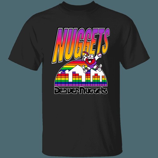 Denver Nuggets 1980's Retro NBA Fan T-Shirt Sweatshirt Hoodie