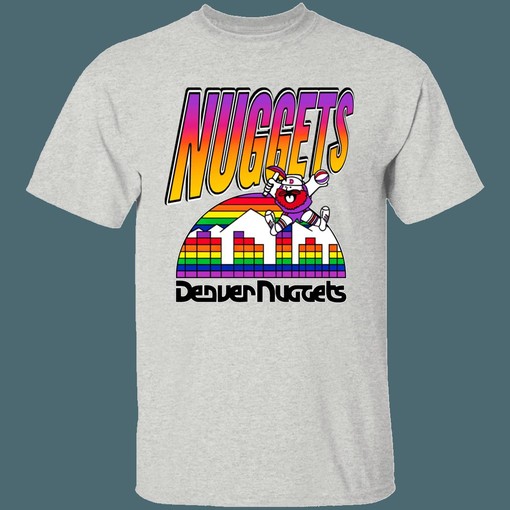Denver Nuggets 1980's Retro NBA Fan T-Shirt Sweatshirt Hoodie - Image 4