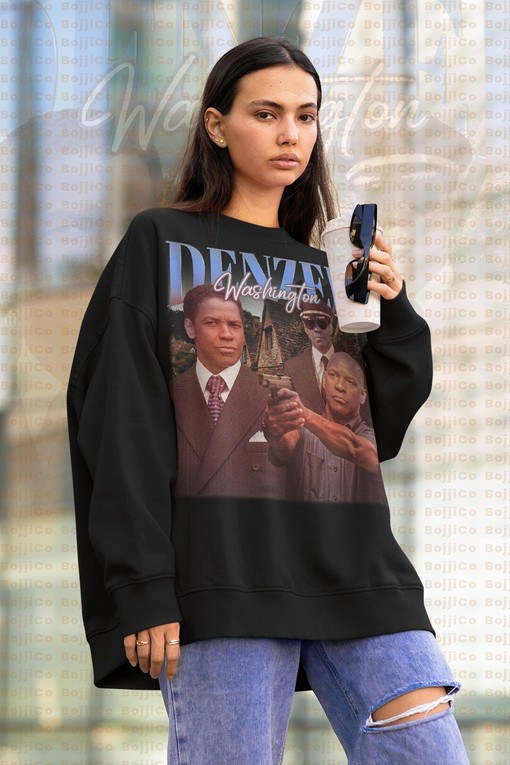 Denzel Washington Retro Sweatshirt, Equalizer 1 and 2 Fan Shirt for Men and Women, Flight and Glory Homage Sweater