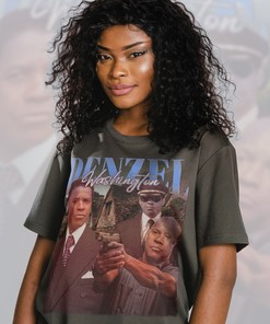 Denzel Washington Vintage Retro Unisex Shirt - Perfect for Fans of Hollywood Hero