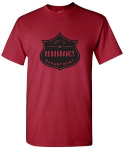 Department Of Redundancy Repeated Retro NCAA Shirt Sweatshirt Pullover Hoodie For Fans