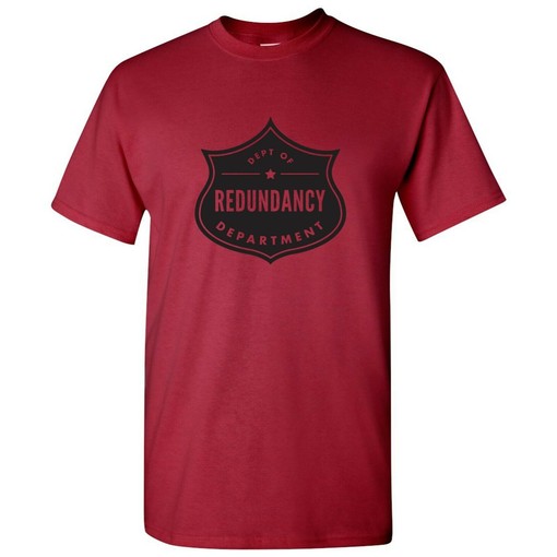 Department Of Redundancy Repeated Retro NCAA Shirt Sweatshirt Pullover Hoodie For Fans