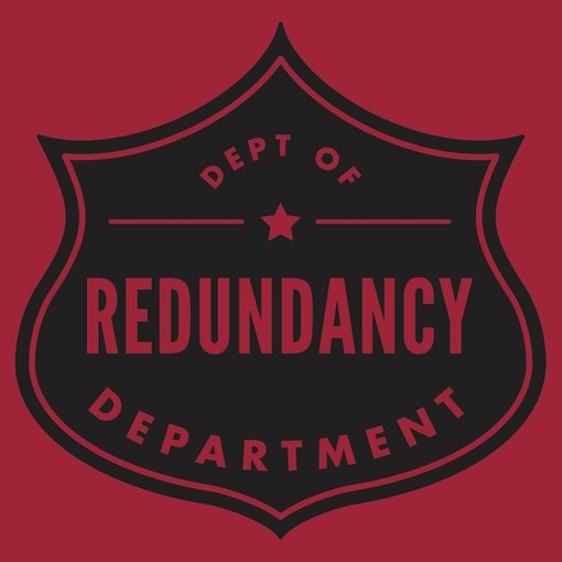 Department Of Redundancy Repeated Retro NCAA Shirt Sweatshirt Pullover Hoodie For Fans - Image 2