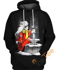Destiny Awaits Inuyasha 3D Hoodie - Men's All Over Print Hoodies