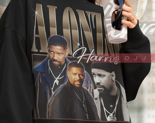 Detective Alonzo Harris (Training Day) Sweater - Vintage Film Denzel Washington Shirt - Image 2