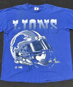 Detroit Lions 90s Vintage Style Sweatshirt T-shirt, NFL Football Teams Gifts For Fans