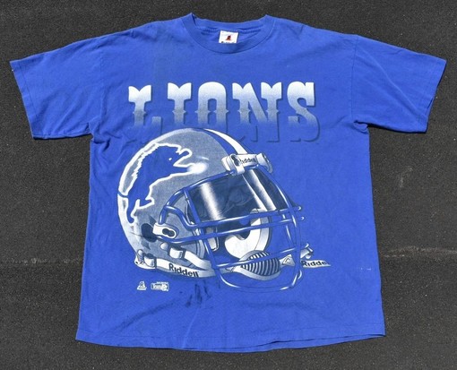 Detroit Lions 90s Vintage Style Sweatshirt T-shirt, NFL Football Teams Gifts For Fans