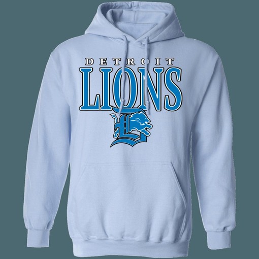 Detroit Lions Retro NFL Hoodie Sweatshirt Sport Shirt for Girls - Image 2