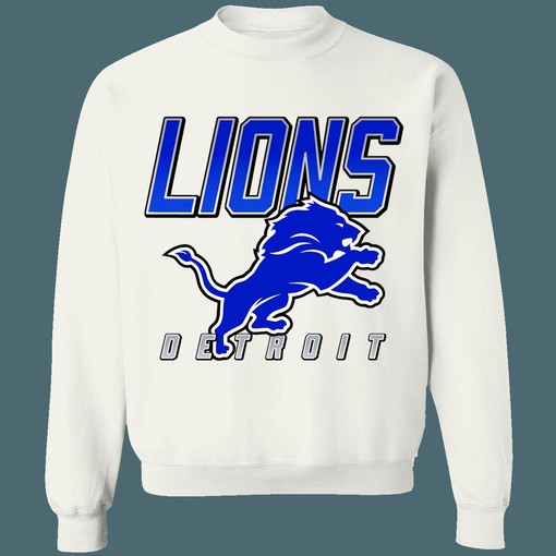 Detroit Lions Retro NFL Lover Sweatshirt Hoodie Sport Shirt - Image 3