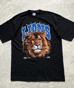 Detroit Lions Vintage Style 90s NFL Sweatshirt T-shirt - Ideal Gift for Fans - NCAA Shirt Kids
