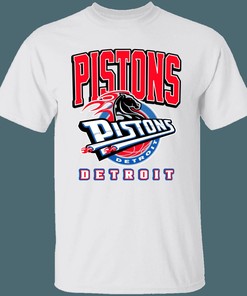 Detroit Pistons HORSE Retro NBA Fan T-Shirt Sweatshirt Hoodie for Girls