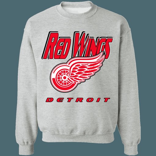Detroit Red Wings 90's NHL Sweatshirt Hoodie T-Shirt for Hockey Fans