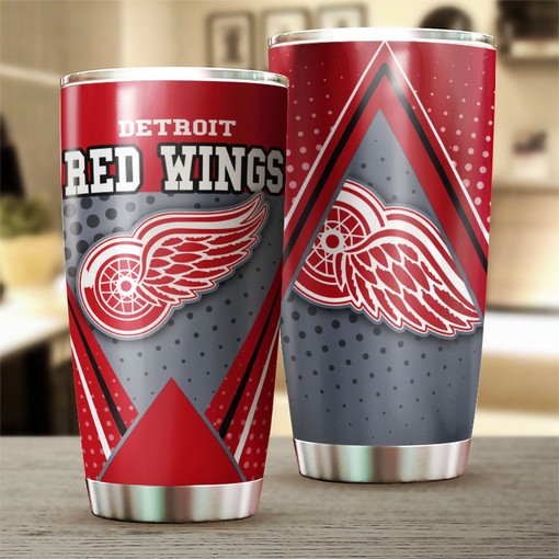 Detroit Red Wings NHL Tumbler - Unique Design Tumbler for NHL Fanatics