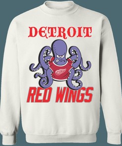 Detroit Red Wings OCTOPUS Vintage NHL Sweatshirt Hoodie T-Shirt for Lovers