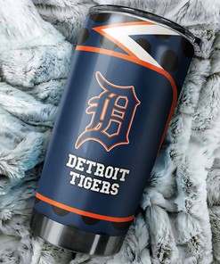 Detroit Tigers Custom Logo Fanatics MLB Tumbler with Personalized Engraving