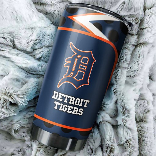 Detroit Tigers Custom Logo Fanatics MLB Tumbler with Personalized Engraving