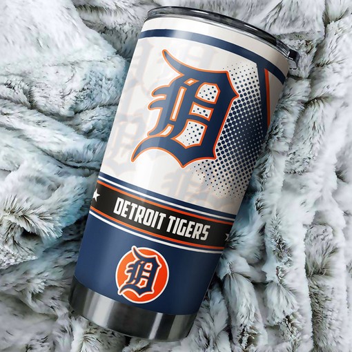 Detroit Tigers MLB Tumbler with Awesome Design - Perfect for all Baseball Fans with MLB Logo