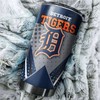 Detroit Tigers MLB Tumbler with Unique Design and MLB Logo - Perfect Tumbler for Tigers Fans