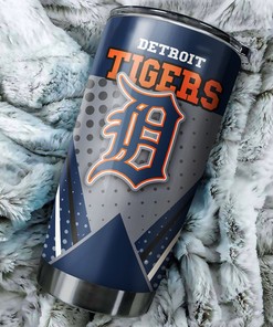 Detroit Tigers MLB Tumbler with Unique Design and MLB Logo - Perfect Tumbler for Tigers Fans