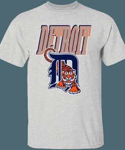 Detroit Tigers Vintage MLB T-Shirt Sweatshirt Hoodie with Retro Design for Baseball Fans