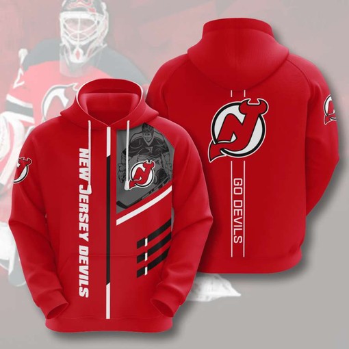 Devils Fans, Show Your Love with Custom All Over Print 3D Hoodie