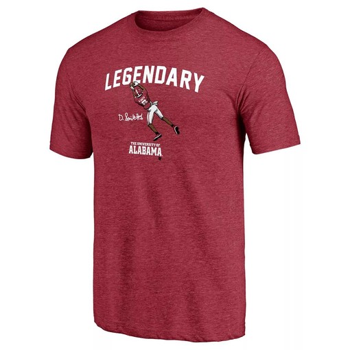 Devonta Smith Crimson Alabama Crimson Tide 2021 Draft Class Player Graphic T-Shirt, with State University Shirt - Image 2