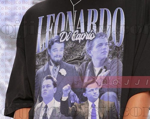 DiCaprio Classic Film Tees featuring Titanic and Django - Minimalist Movie Shirts for Men - Image 2