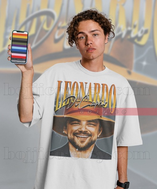 DiCaprio Movie Tees: Candie, Jack Dawson, and More - Vintage Movie Shirts for Women