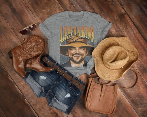 DiCaprio Movie Tees: Candie, Jack Dawson, and More - Vintage Movie Shirts for Women - Image 3