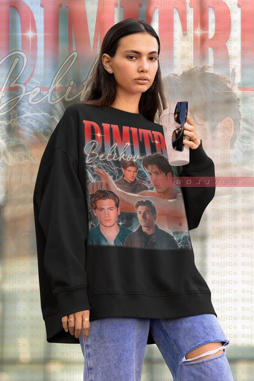 Dimitri Belikov Unisex Sweatshirt, Vampire Academy Homage Tee with Retro 90s Style, Fan Sweater for Movie Shirts Fans