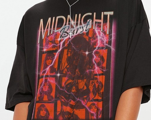 Disco Queen Vintage Tee - Midnight Burst Unisex Shirt - Movie Shirts for Men and Women - Minimalist Design - Image 2