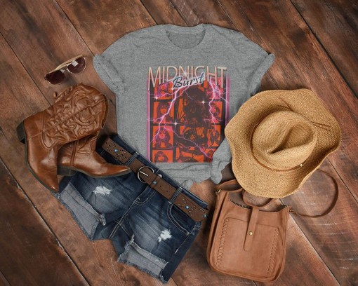 Disco Queen Vintage Tee - Midnight Burst Unisex Shirt - Movie Shirts for Men and Women - Minimalist Design - Image 3