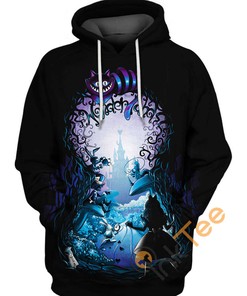 Discover Alice's Crazy World 3D Hoodie - Women's Graphic All Over Print 3D Hoodies