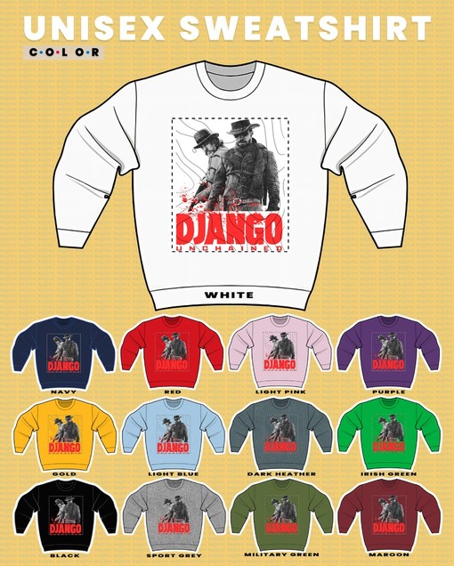 Django Sweater Dr. Kingschultz Classic Movie T-Shirt for Women - Image 3