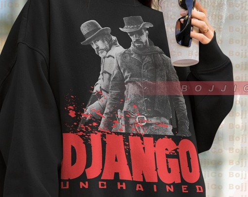 Django Sweater Dr. Kingschultz Classic Movie T-Shirt for Women - Image 4
