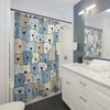 Dog Shower Curtain for Puppy Dog Lovers - A Fun Addition to Your Bathroom