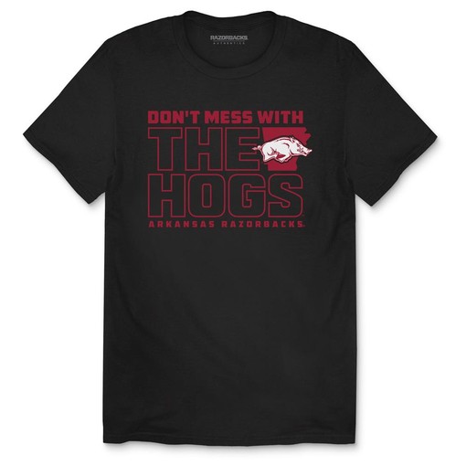 Don't Mess With The Hogs Unisex Short Sleeve T-Shirt with NCAA Shirts for Men