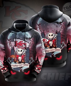 Don't Miss Out on this Kansas City Chiefs Skeleton 3D All Over Print Hoodie for Fans