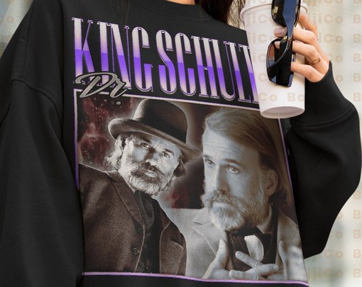 Dr. Kingschultz Sweater Christoph Waltz Vintage Film T-Shirt for Women - Image 4