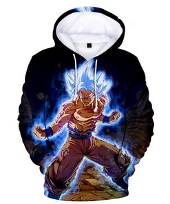 Dragon Ball Anime Super Saiyan Hoodie - 3D All Over Print Design with Quotes